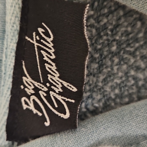 Men's Blue Graphic Hoodie - Picture 2 of 7